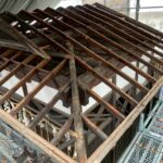 平等寺　十九社　改修工事